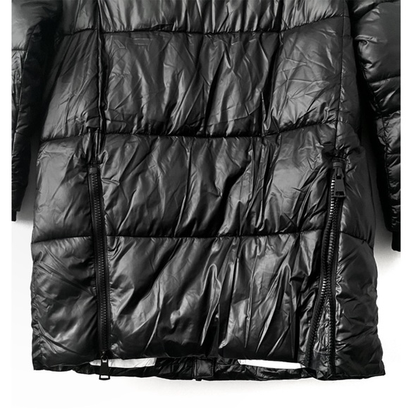 Long Hooded Puffer Coat - Picture 7 of 8